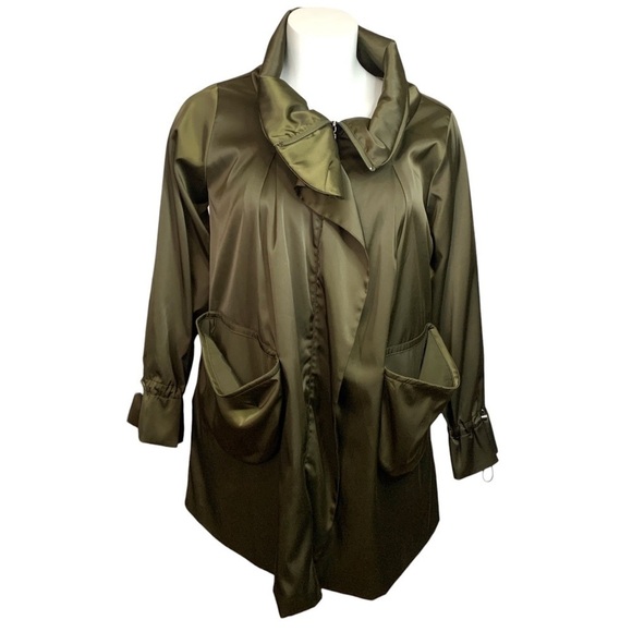 ENTRATA Designer “Candy Jacket” Trench Spring Lightweight Jacket - Picture 1 of 9